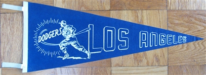 60s LOS ANGELES DODGERS PENNANT