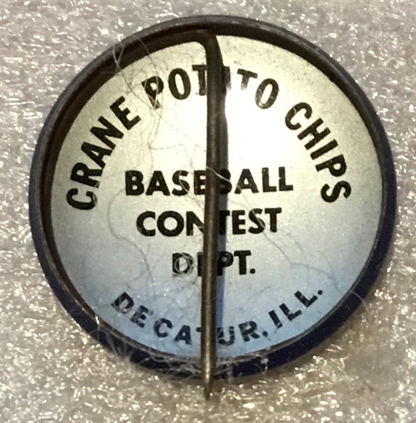 60's BOSTON RED SOX CRANE'S POTATO CHIPS PREMIUM PIN