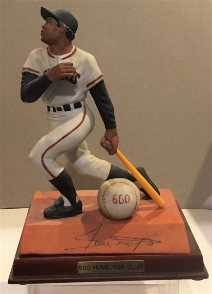 1989 WILLIE MAYS SPORTS IMPRESSIONS 500 HOME RUN STATUE