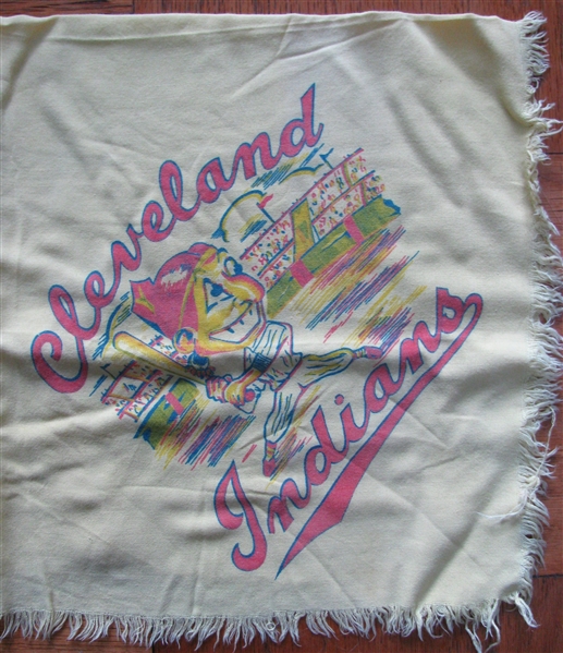 40's/50's CLEVELAND INDIANS SCARF