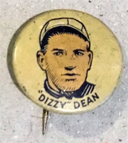 1930 DIZZY DEAN CRACKER JACK PIN