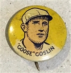 1930 GOOSE GOSLIN "CRACKER JACK" PIN