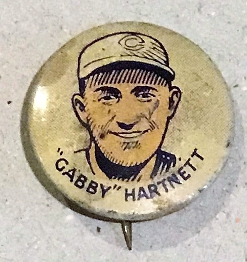 1930 GABBY HARTNETT CRACKER JACK PIN