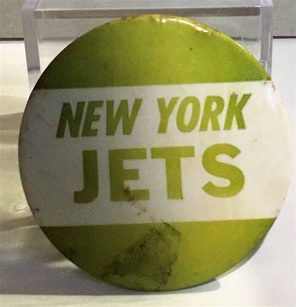 VINTAGE 60's NEW YORK JETS AFL PIN