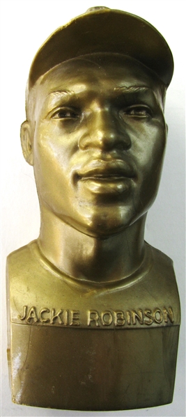 50's JACKIE ROBINSON PROTOTYPE CANDY BUST CONTAINER