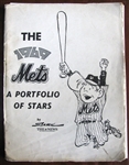 1969 NEW YORK METS "PORTFOLIO OF STARS" w/ENVELOPE