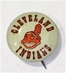 VINTAGE CLEVELAND INDIANS PIN w/CHIEF WAHOO