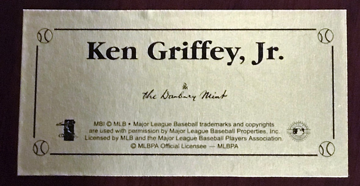1999 KEN GRIFFEY JR. DANBURY MINT STATUE w/BOX