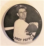 50s ANDY PAFKO "BROOKLYN DODGERS" PIN