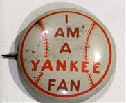 VINTAGE NEW YORK YANKEES PIN