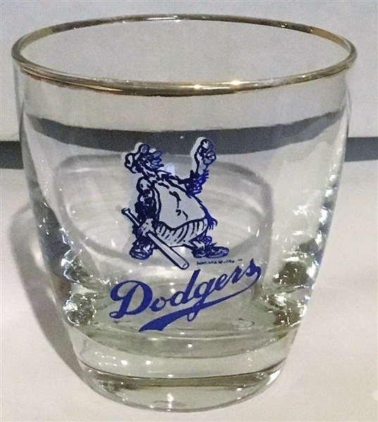 50's BROOKLYN DODGERS BIG LEAGUER HIGHBALL GLASS