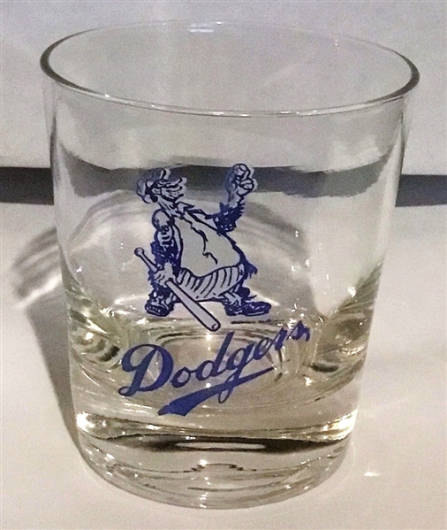 50's BROOKLYN DODGERS BIG LEAGUER LOWBALL GLASS