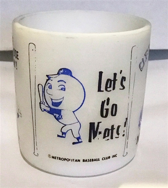 60's NEW YORK METS LET'S GO METS MUG