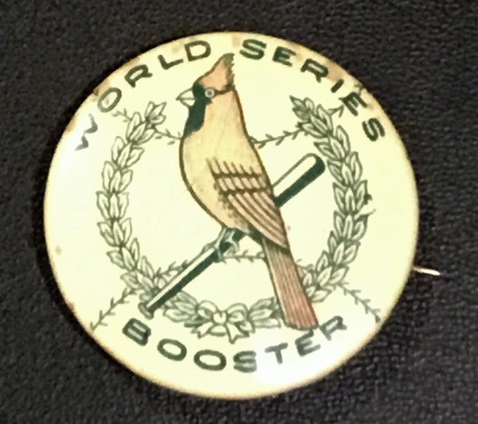 1926 ST. LOUIS CARDINALS WORLD SERIES BOOSTER PIN