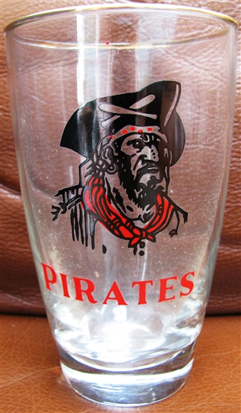 50's PITTSBURGH PIRATES BIG LEAGUER LARGE GLASS