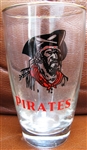 50s PITTSBURGH PIRATES "BIG LEAGUER" LARGE GLASS