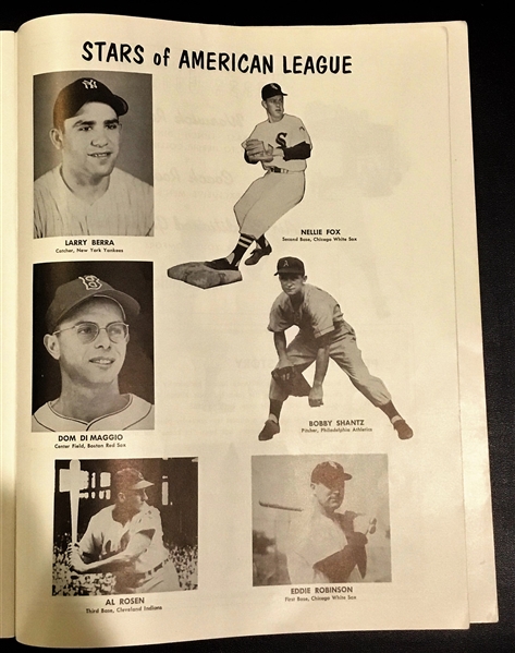 1952 MLB ALL-STAR GAME PROGRAM @ PHILADELPHIA