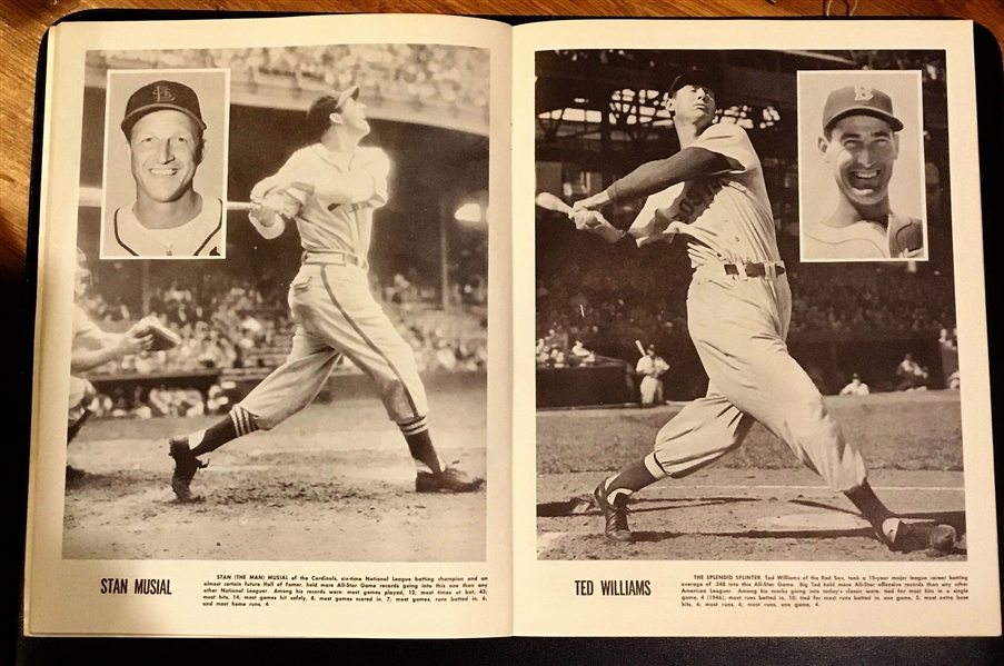 1956 MLB ALL-STAR GAME PROGRAM @ WASHINGTON