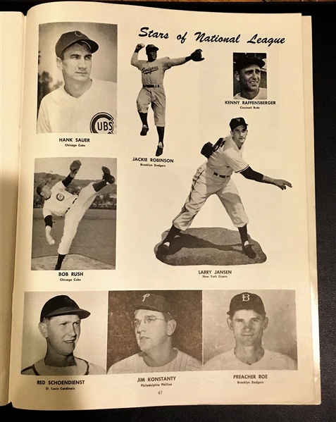 1953 MLB ALL-STAR GAME PROGRAM @ CINCINNATI