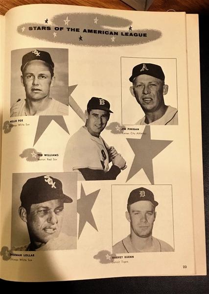 1955 MLB ALL-STAR GAME PROGRAM @ MILWAUKEE