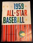 1959 MLB ALL-STAR GAME PROGRAM @ PITTSBURGH - 1st GAME