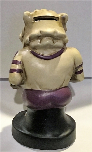 VINTAGE TCU HORNED FROGS MASCOT BANK