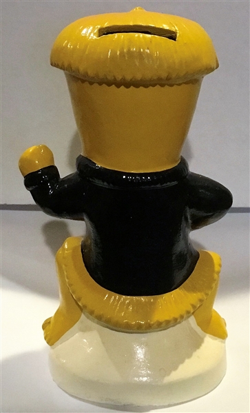 VINTAGE WITCHITA STATE SHOCKERS MASCOT BANK