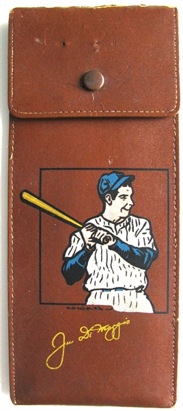 VINTAGE JOE DIMAGGIO PENCIL CASE