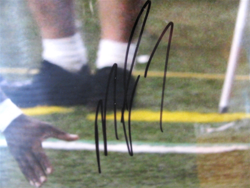 MICHAEL VICK SIGNED 16 x 20 PHOTO w/STEINER