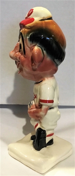 VINTAGE 50's BROOKLYN DODGERS STANFORD POTTERY MASCOT BANK