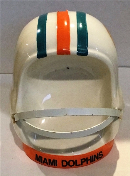 VINTAGE MIAMI DOLPHINS HELMET BANK