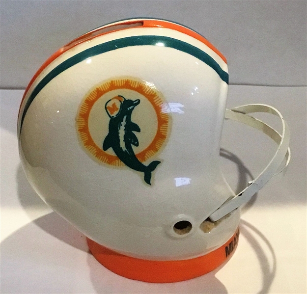 VINTAGE MIAMI DOLPHINS HELMET BANK