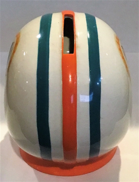 VINTAGE MIAMI DOLPHINS HELMET BANK