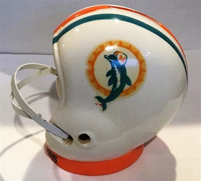 VINTAGE MIAMI DOLPHINS HELMET BANK