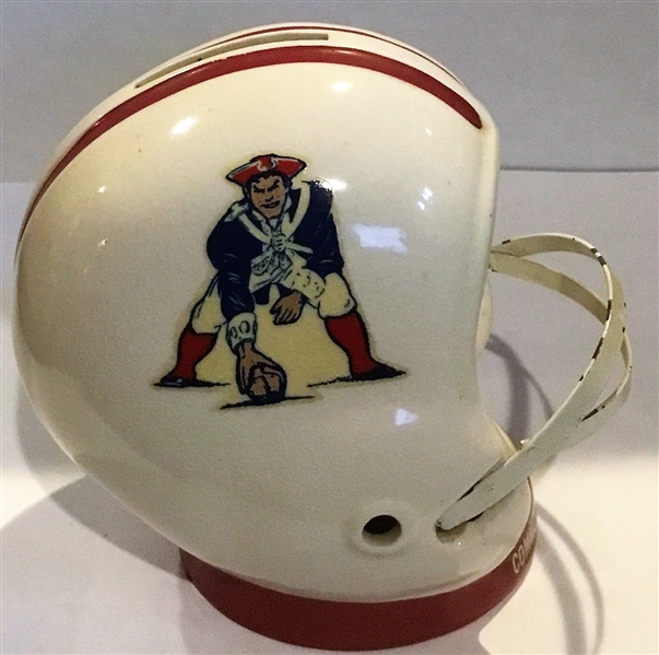 VINTAGE BOSTON PATRIOTS HELMET BANK