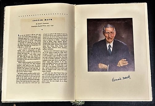 1943 CONNIE MACK 80th BIRTHDAY TESTIMONIAL DINNER PROGRAM