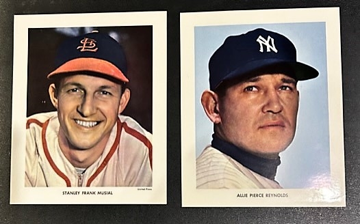 1953 ALL-STAR PHOTO PORTFOLIO w/MUSIAL/COUSEY, & MORE- RARE