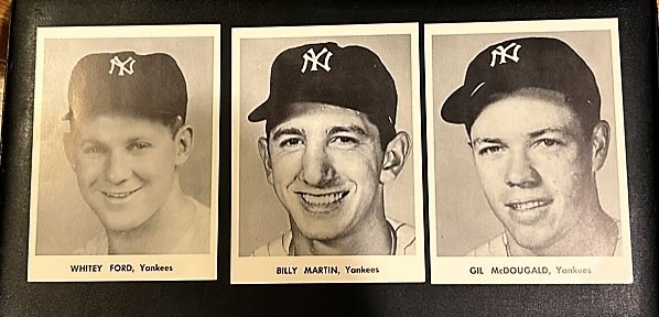 50's NEW YORK YANKEES PHOTO PACK w/ENVELOPE