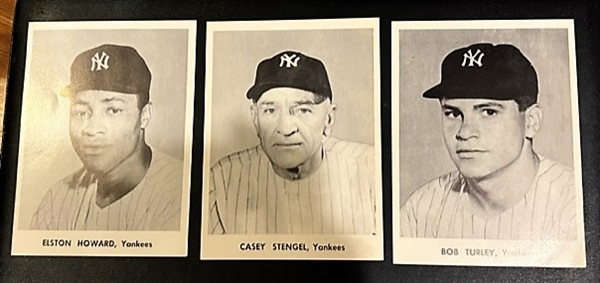 50's NEW YORK YANKEES PHOTO PACK w/ENVELOPE