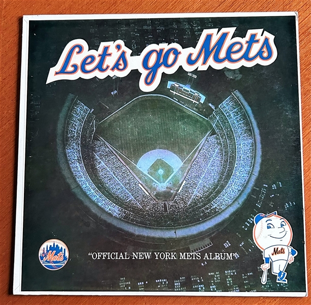 1964 LET'S GO METS RECORD ALBUM