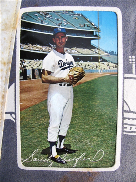 SCARCE 60's SANDY KOUFAX PHOTO PENNANT