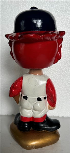 60's ST. LOUIS CARDINALS GOLD BASE BOBBING HEAD