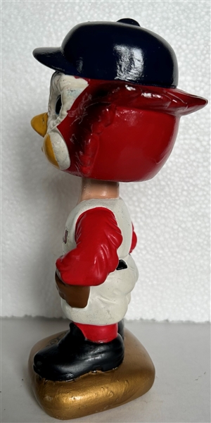 60's ST. LOUIS CARDINALS GOLD BASE BOBBING HEAD