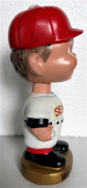 60's WASHINGTON SENATORS GOLD BASE BOBBING HEAD 