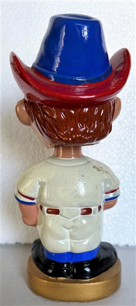 VINTAGE TEXAS RANGERS GOLD BASE BOBBING HEAD