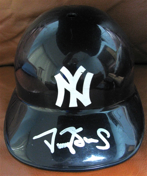 DARRYL STRAWBERRY SIGNED BATTING HELMET w/CAS COA