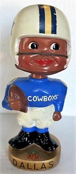 60's DALLAS COWBOYS BLACK FACE BOBBING HEAD-RARE!