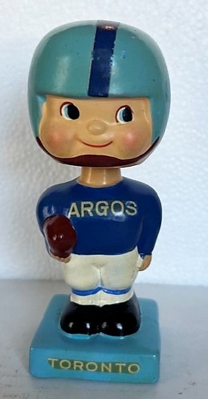 60's CFL TORONTO ARGOS BOBBING HEAD