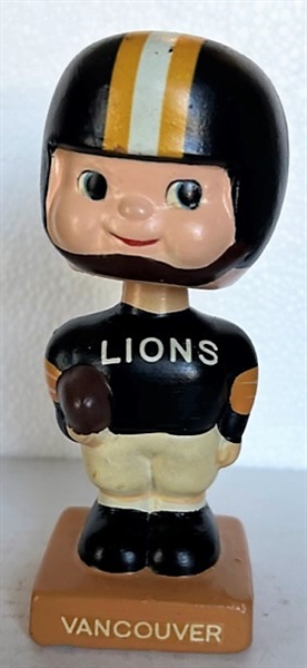 60's CFL VANCOUVER LIONS BOBBING HEAD