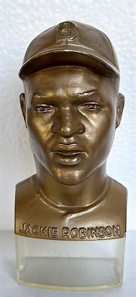 50's JACKIE ROBINSON FIGURAL CANDY DISPENSER BUST
